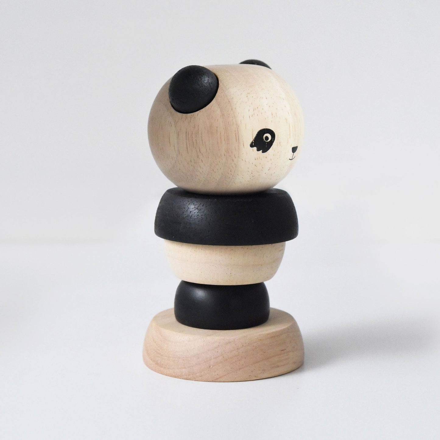 Wood Stacker - Panda - The Nurturing Nook