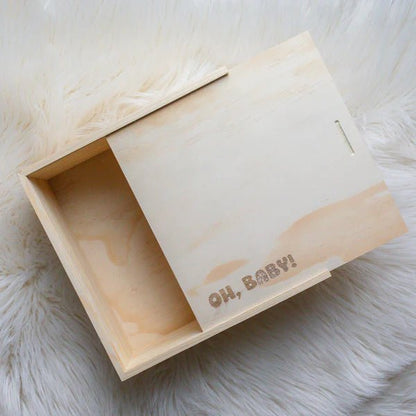 Wooden gift and storage box - The Nurturing Nook