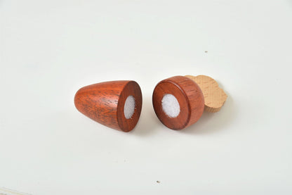 Wooden play food sets for kids kitchen - The Nurturing Nook